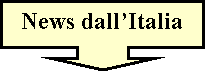 Callout con freccia in gi: News dallItalia